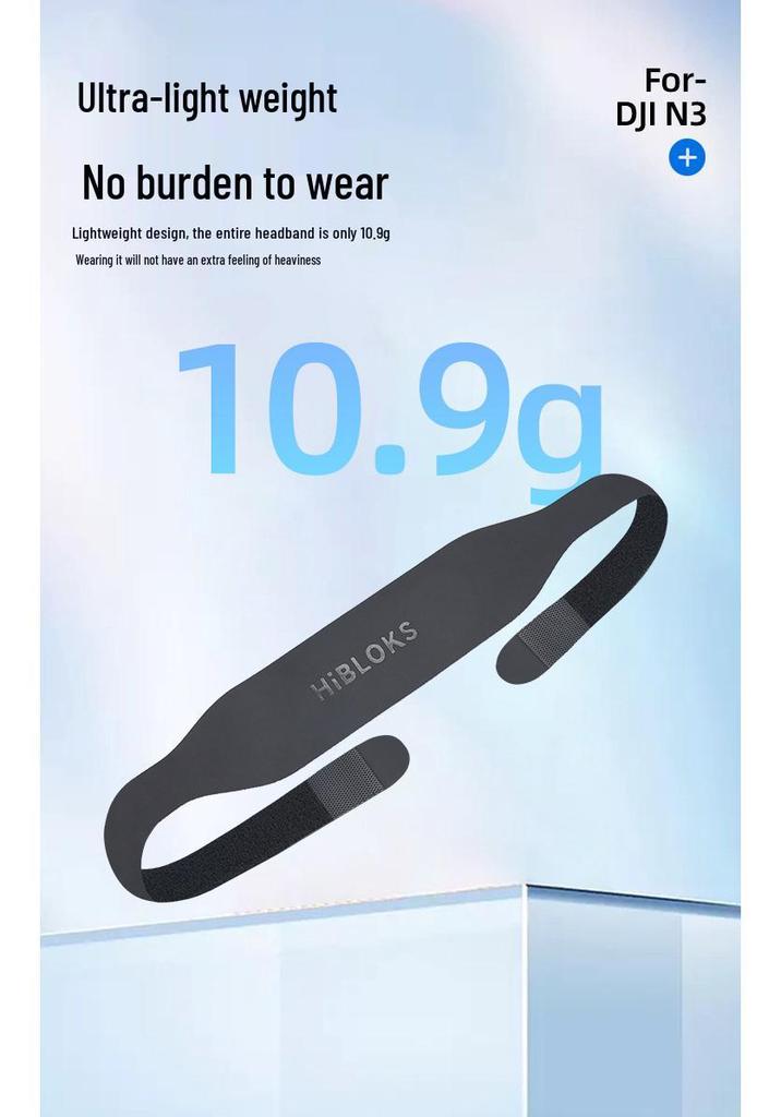 Comfortable Decompression Headband Strap for DJI N3 Goggles - Easy-to-Wear Drone Accessory