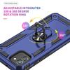 Coque pour Samsung Galaxy A05 - Antichoc - Support Anneau Arrière - Rigide - Bleu Marine