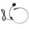 Headset Microphone Adjustable Boom Mic 3.5mm Male Over Ear Wired Clear Sound for Voice Amplifier Teacher Presenter