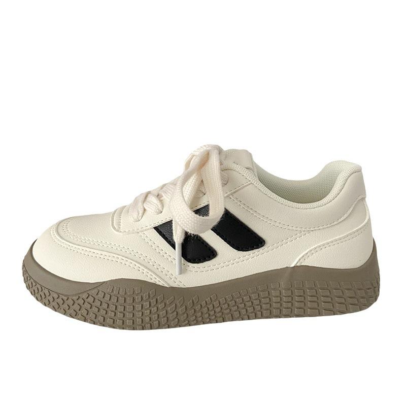 American board shoes niche round head spring new women's shoes versatile student leisure sports white shoes