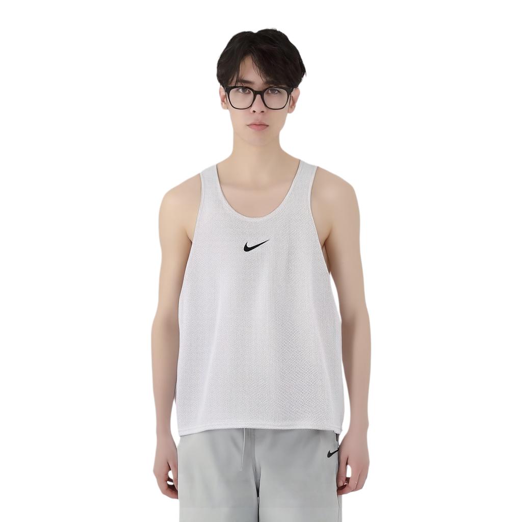 Nike Swoosh Tank Tops Men's White Crew Neck Moderate Other 910936-100