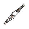 Leather Strap Compatible for Xiaomi Mi Band 6 Bracelets Ethnic Style Retro Watch Band Wristbands