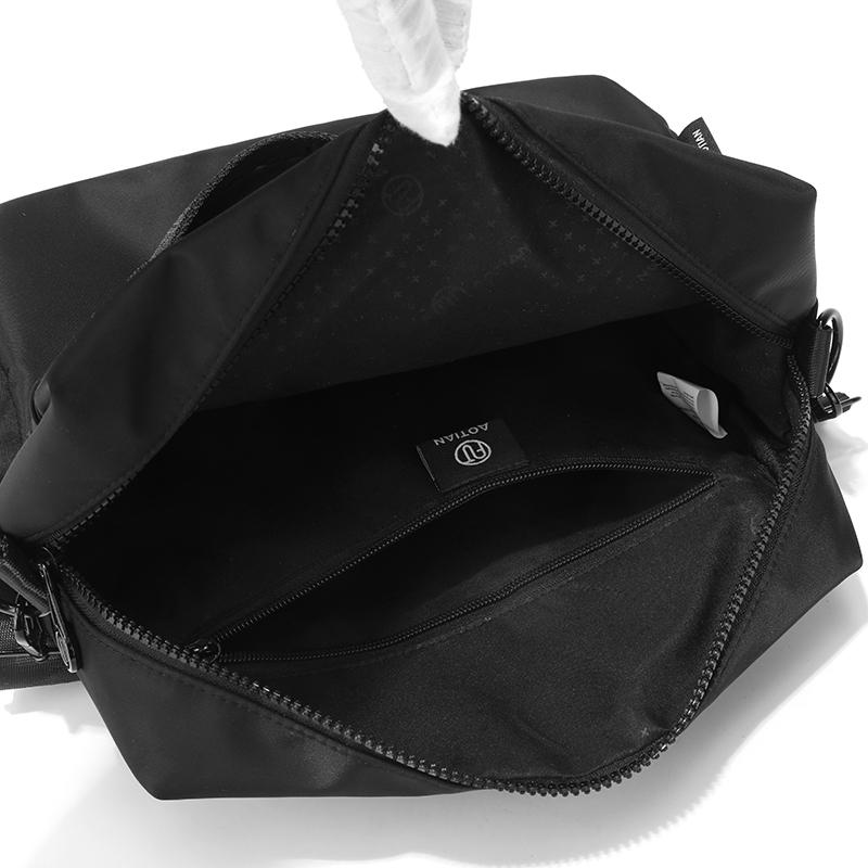 Women Multi Pocket Nylon Tote Bag Lightweight Crossbody Shoulder Handbag