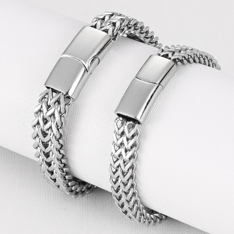 Dankadi Moda Uomo E Donna Bracciale Massiccio In Argento Sterling - Foto 11