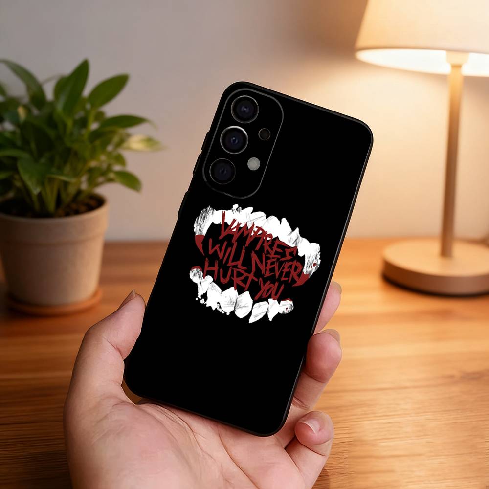 My C-Chemical R-Romance Black Cover Phone Case For Samsung S26,S25,S24,S21,S22,S23,S30,Ultra,S20,Plus,Fe,Lite,5G