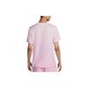 Nike Embroidered Logo Knit Crew Neck T-Shirt Men Tops Pink AR4999-665