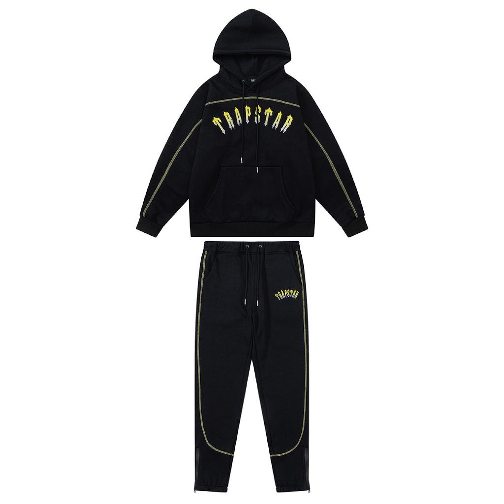 Ensemble de jogging pour femme avec sweat à capuche à manches longues et pantalon long de sport, ensemble deux pièces