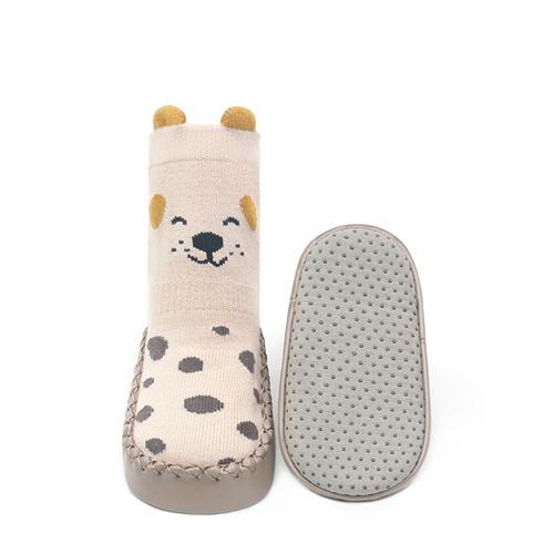 Neugeborenen Baby Socken Mit Gummi Sohlen Herbst Winter Print Infant Mädchen Jungen Für Socken Kleinkind Boden Anti Slip Schuhe 0-18M