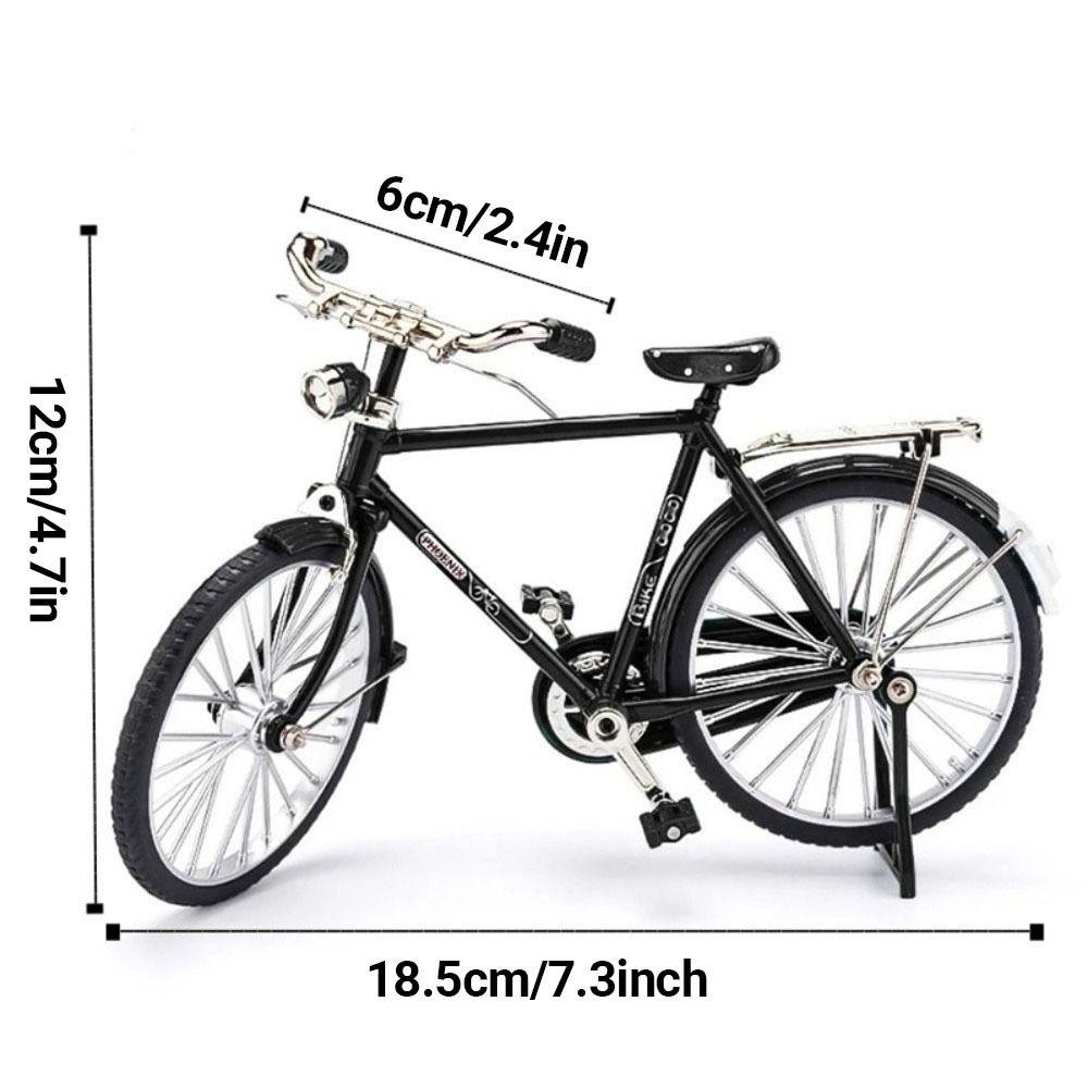 DIY Montage Fahrrad Modell Spielzeug Retro Mini 28 Großer Lenker Fahrrad Simulations Fahrrad Modellbausatz Sammlung