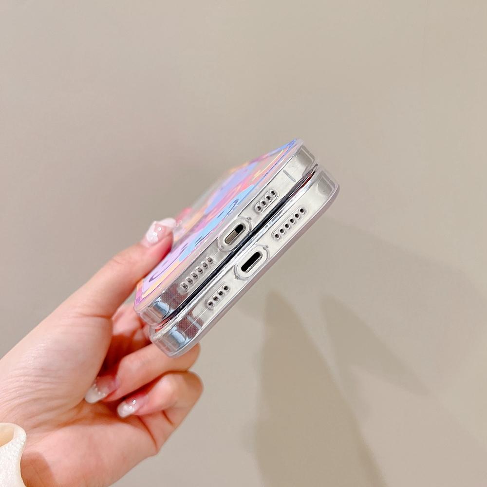 Husă transparentă pentru telefon din silicon pentru Xiaomi Redmi Note 11S 10 Pro 9 9A 9C 9T 8 7 Poco M3 X3 NFC Mi 11T Cute Smile Face Cover