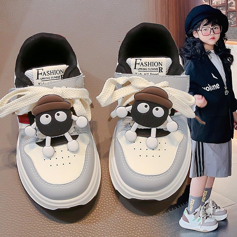 

New Spring Boys and Girls Fashionable and Versatile Small Fresh and Comfortable Wear-resistant Soft Sole Casual Sneakers 26
