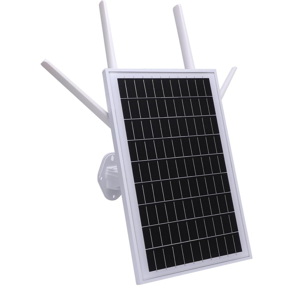 Solar Powered 4G LTE Modem Router IP66 Water Proof Wireless Outdoor WiFi Router with 15W Solar Panel for RV Security