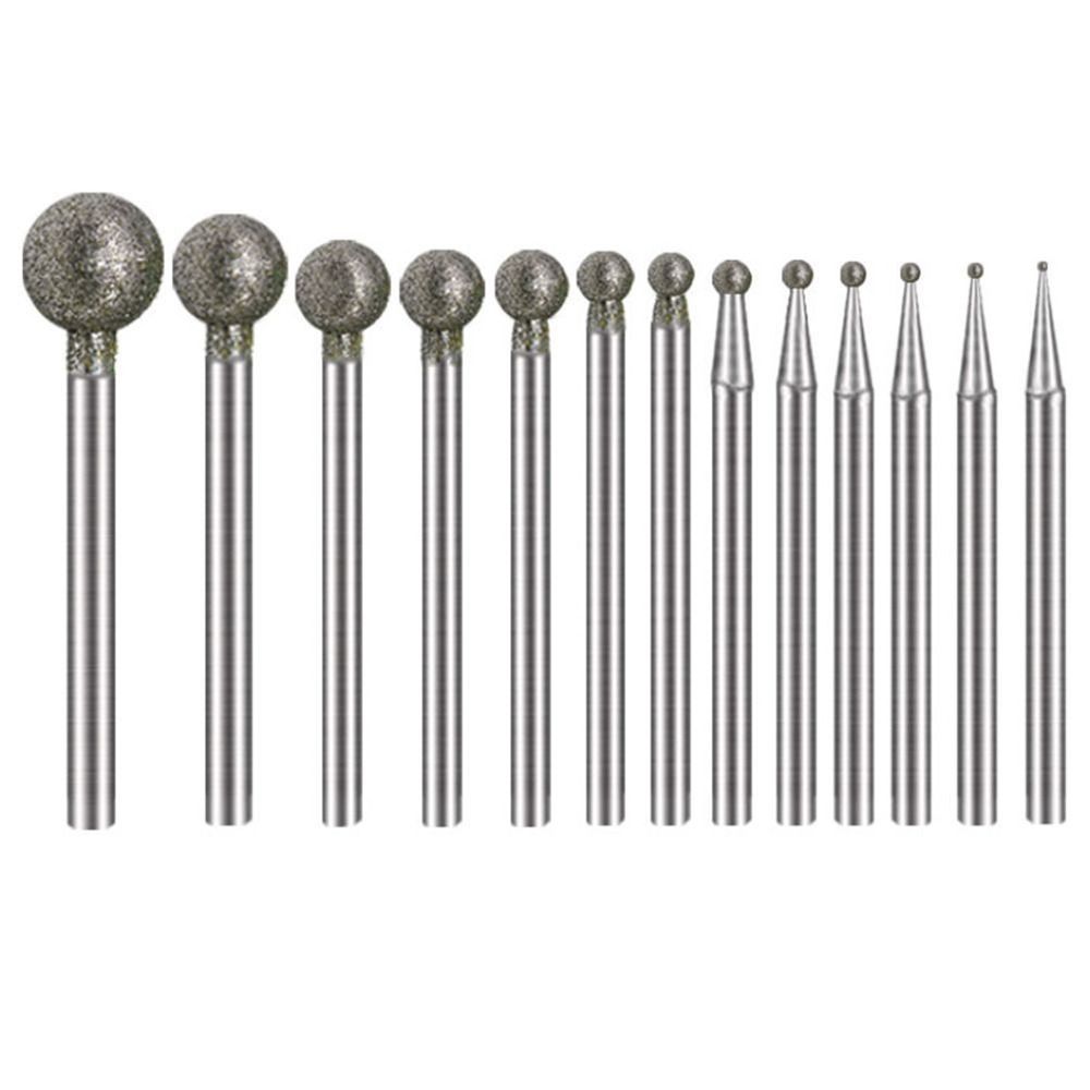 5Pcs 2.35mm Shank Electric Grinder Parts Carve Precision Burring Sanding Drill Bit