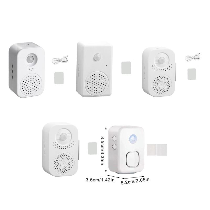 With Human Body Detection Customizable Voice Alerts And In Rechargeable Battery