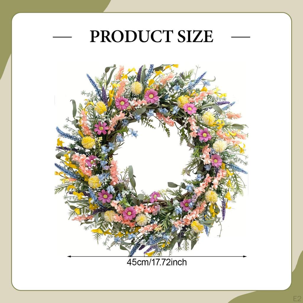 Colorful Flower Wreath Centerpieces Flowers for Wedding Decor