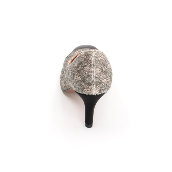 on Sandals Toe Cap Square Toe Pumps Gold Combination cm E [Lanvin Blue] Women's 22.5