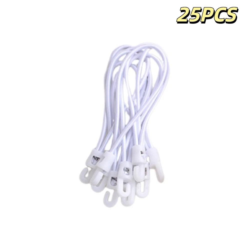 High Elasticity Bungee Cords With Hooks Rubber Tensioner Multipurpose Elastic Ropes Bikes