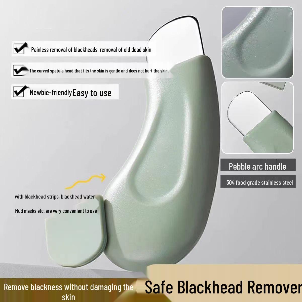 

Blackhead Removal Facial Tool - Pore Scraper & Shovel for Acne Cleaning