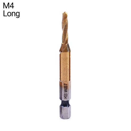 M3-M10 Matkap Uçları Yaygın Olarak Kullanılan Yüksek Verimli Yüksek Hız Çelik Hex Shank Büküm Matkap Uçları Elektrikli Matkap