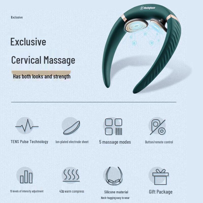 Westinghouse WCM-U260 Portable Neck Massager CN Plug (adapter Included)