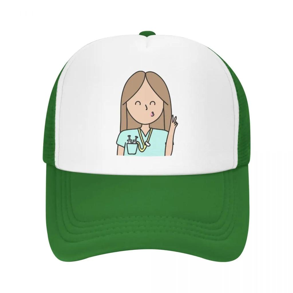 Custom Enfermera En Apuros Doctor Nurse Medical Trucker Hat Women Unisex Adjustable Unisex Baseball Cap Spring Dad Hat