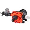 RV Water Pump, 12V DC 6 GPM (22.7 L/min), 4-Chamber Self-Priming Diaphragm Water Pump with Automatic Pressure Switch, 70 PSI Max Pressure, On Demand