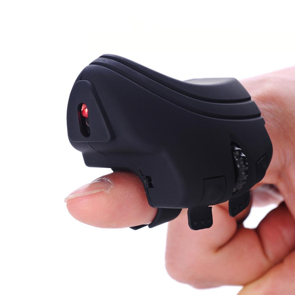 Bluetooth Wireless Finger Mouse Mini USB Mice Rechargeable Pocket Ring Mouse for PC Laptop Computer