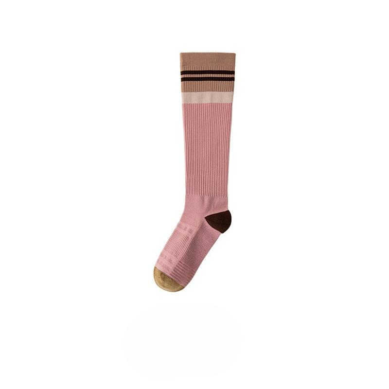 Sports Pressure Socks, Women's Cycling Calf Socks, Tennis Running, Summer Skipping Rope High Socks, Outdoor Hiking Long Socks