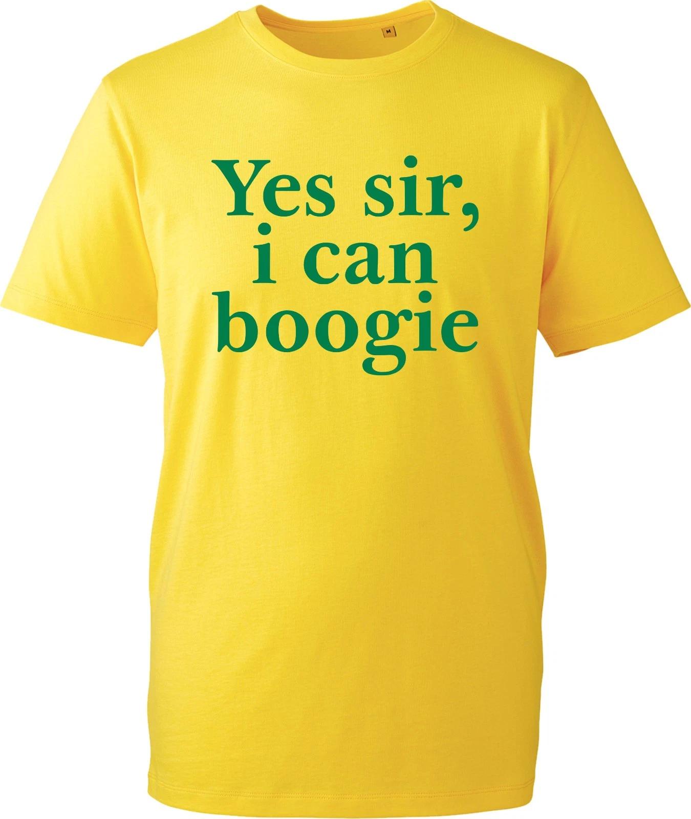 Да, сэр, я могу танцевать Забавная мужская футболка для взрослых Новинка Футболка Топ Подарок Новая футболка S