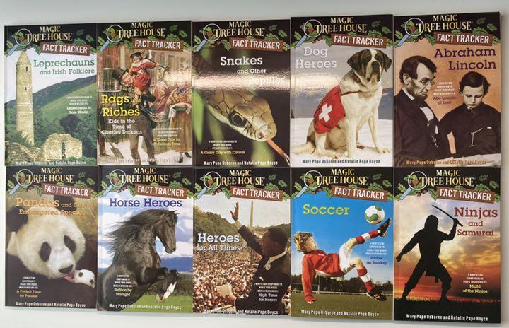 [USED] Cut Magic Tree House Fact Tracker