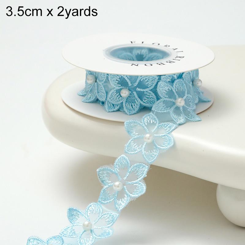 

2/5/10yards Blue Ocean Theme New Ribbons Craft Accessories Hair Bows DIY Clothing Sewing Supplies Bouquet Decor Ribbon 3.5cm*2yards