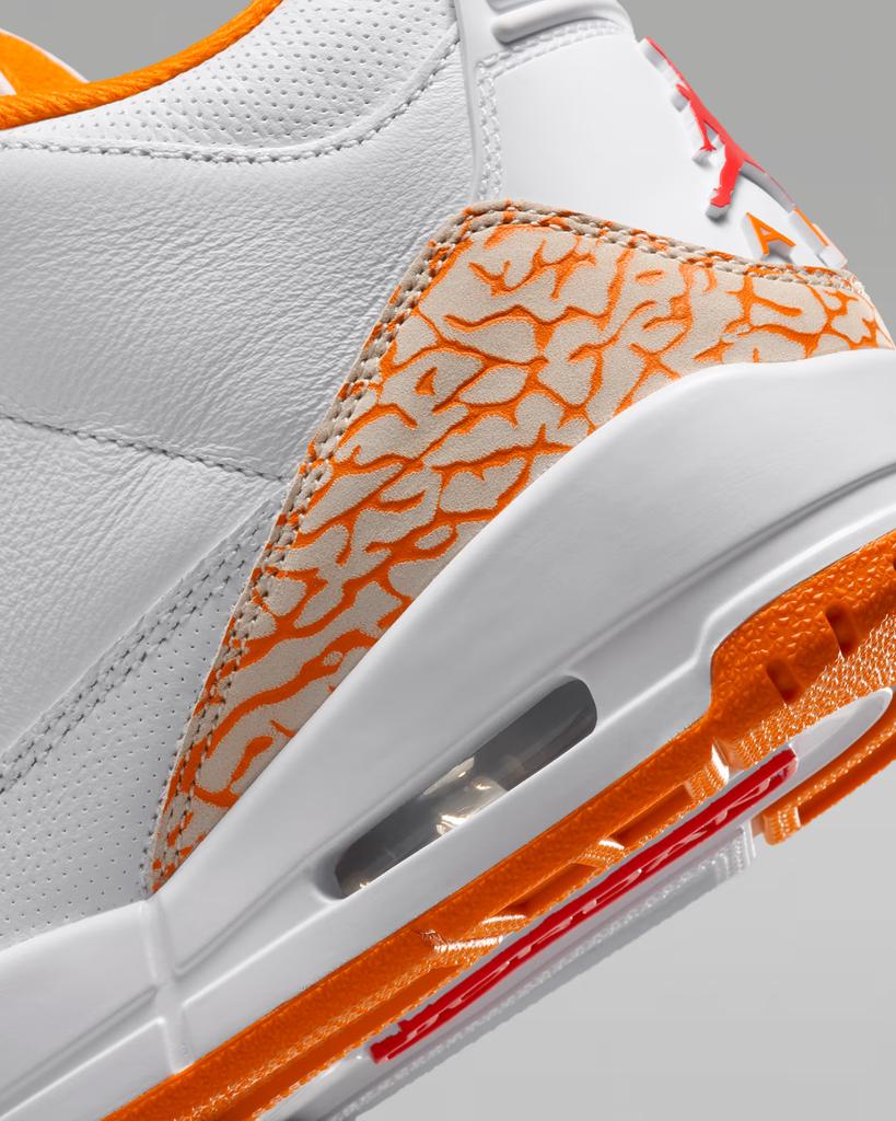 CK9246-101 Nike Air Jordan 3 "Orange Citrus" (Women's)