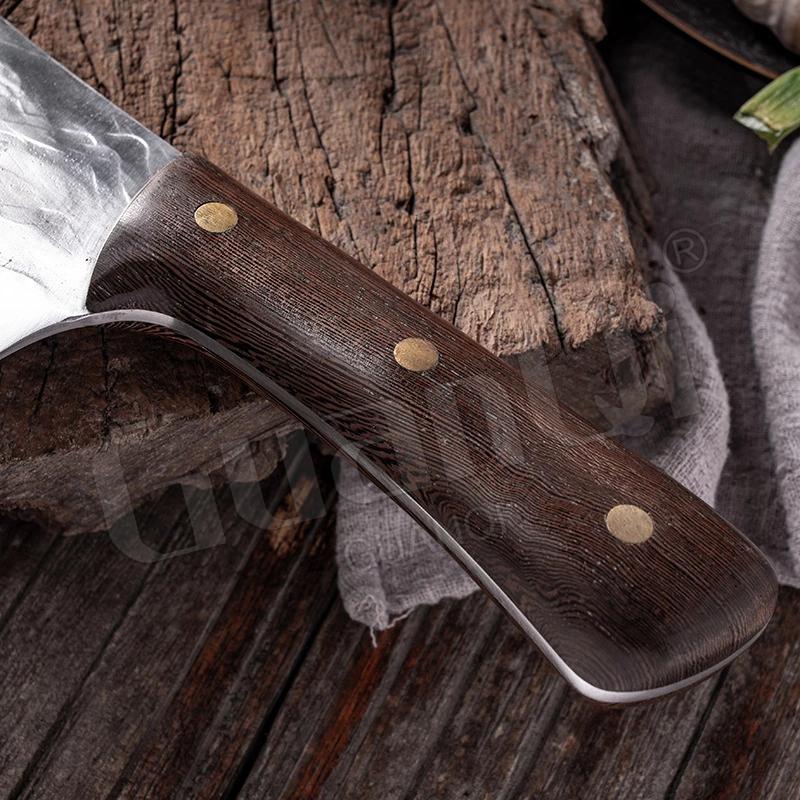 Handmade Butcher Knife High Carbon Stainless Steel Chef Knife Slaughter Knife Professional Cleaver Slicing Knives