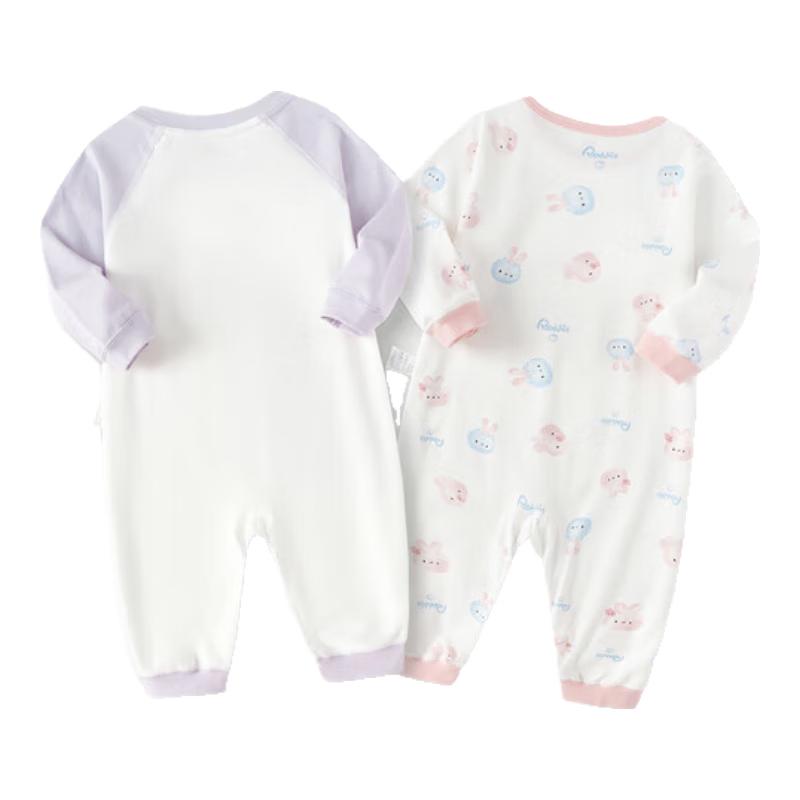 Balabala Baby Cotton Long-Sleeve Romper 66