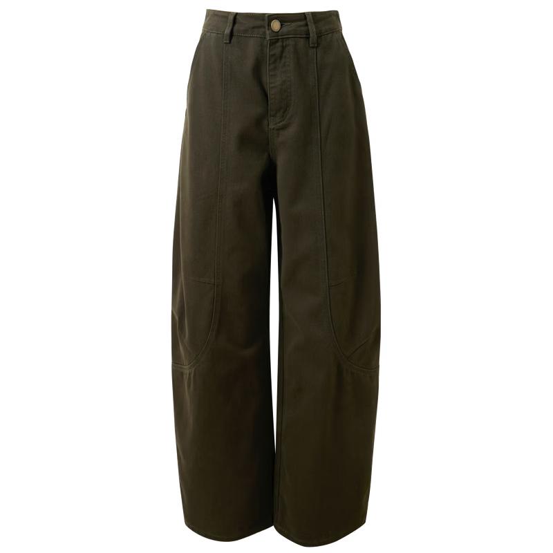 

Sancai 100% Cotton Loose Wide-Leg Jeans 165/72A/L
