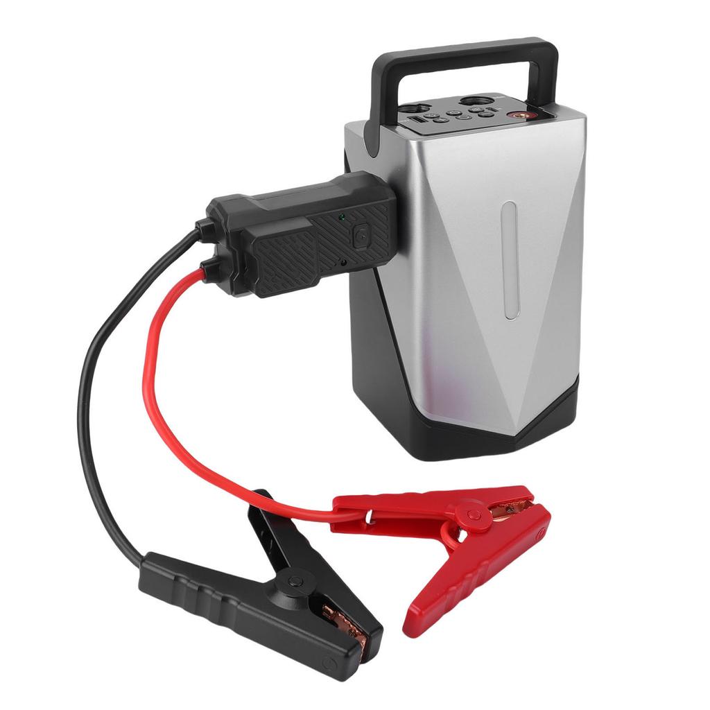 Portable Car Jump Starter 80W 2000A 150PSI Jump Starter Battery Pack Air Pump Tire Inflator with LED Light 12000mAh