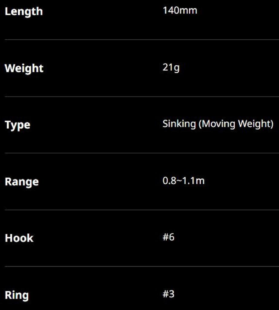 DUO Tide Minnow Flyer Slim 140 Sinking Lure DHA0405 (1174)