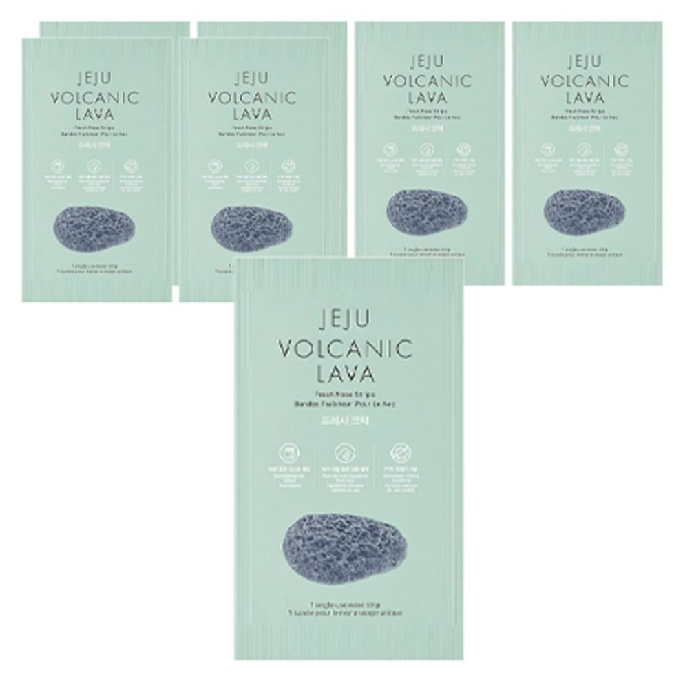

[THE FACE SHOP] Jeju Volcanic Lava Pore Cleansing Nose Strip Fresh, 7 Strips