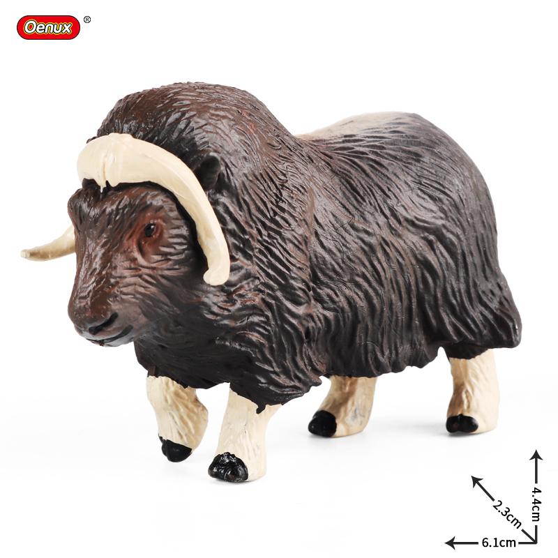Oenux  Wild Animals Forest Orangutan Pigeon Hedgehog Aardvark Capybara Action Figure Model Figurines Pvc Collection Kids Toy