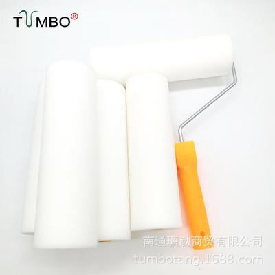 Latex Paint Oil-Based Sponge Roller Brush, High-Density 9-Inch, for Seamless Painting