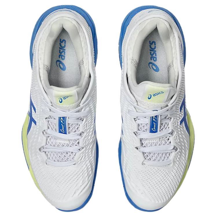 New Asics Court Ff 3 White Illusion Blue Women's 1042A220-105