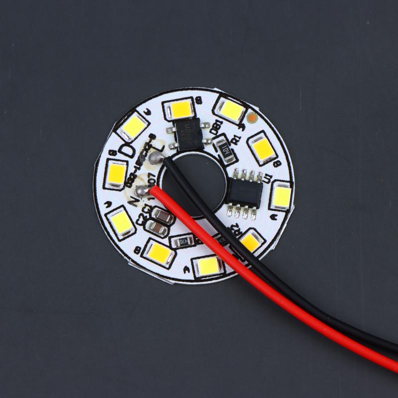 Led Bulb Lamp Chip 3W 5W 6W 7W 12W 220V No Need Driver Diy Tricolor Light Changing For Led Downlight Spotlight Lamp Beads