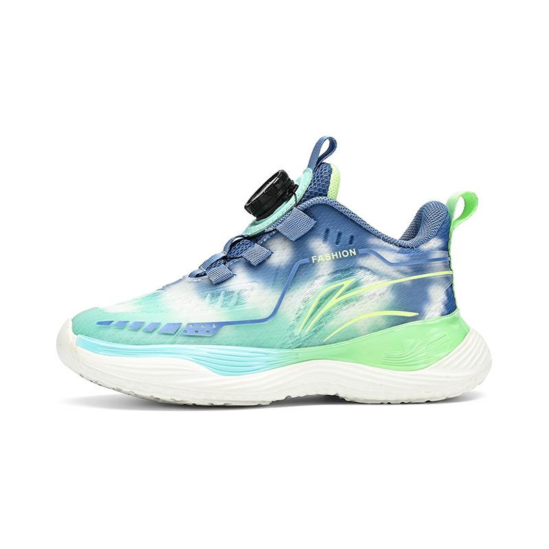 Boys' shoes 2025 spring and autumn new children's breathable boys' sports shoes medium and older children's rotating buckle girls' casual shoes