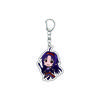 55MM Anime Sword Art Online Keychain Alice Synthesis Kirigaya Kazuto Yuuki Asuna Key Chain Acrylic Model Plate Christmas Gifts