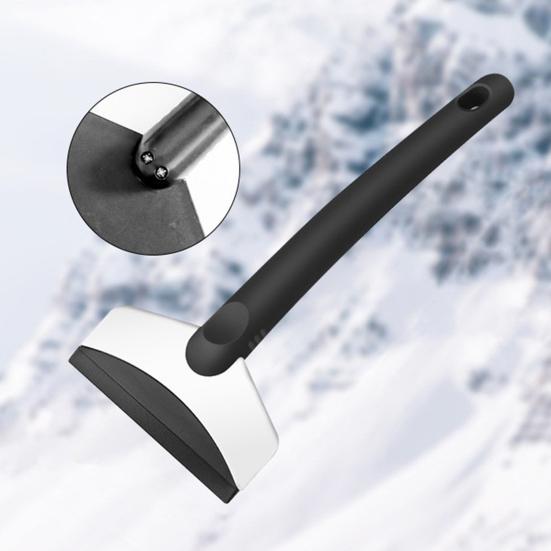 Pala de Zăpadă Auto Mâner Plastic Racletă Siliconică Perii Moi Perie Curățare Vehicul Îndepărtare Zăpadă Gheață Nu Zgârie Instrument de Iarnă