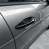 For Kia K4 2026 2026 2026 Auto Styling Exterior Black Carbon Fiber Outside Door Handle Cover Stripes Trim LHD