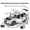 1/30 Scale Subaru Forester SUV Alloy Car Model Diecast Metal Toy Off-road Vehicles Car Model High Simulation Sound and Light Kids Gift