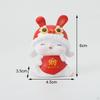 Bunny Sculpture Decoration Desk Tabletop Resin Crafts Homes Spring Festive Chinese Animal Statues