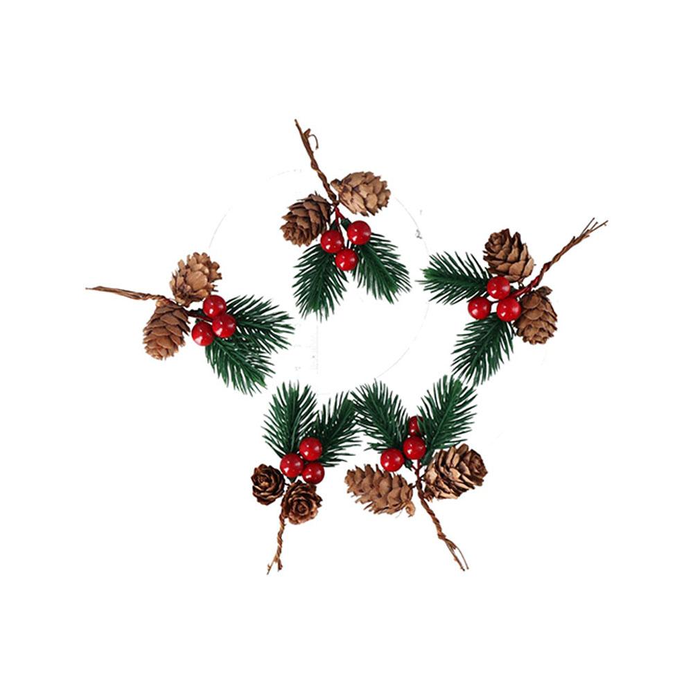 Leaves Party Decoration Artificial Flowers Fall Home Decor Artificial Berry Christmas Decorations