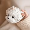 Mit Deckel Kaffeetasse Wolke Milchbecher Niedliche Hundeförmige Tasse Nachmittagstee
